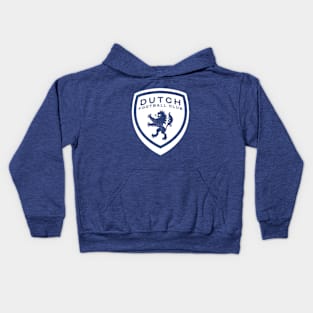 Dutch FC Shield - White Kids Hoodie